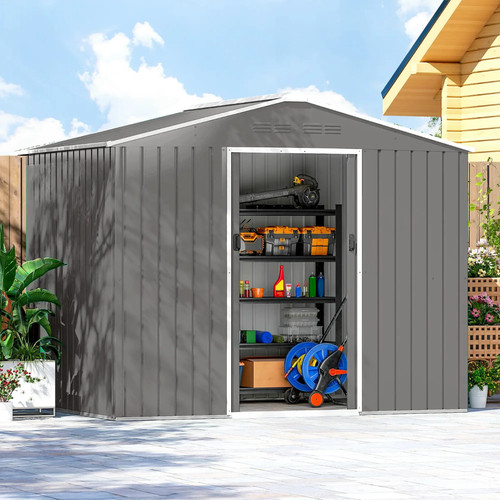 8x6ft garden tools storage - 8x6ft,