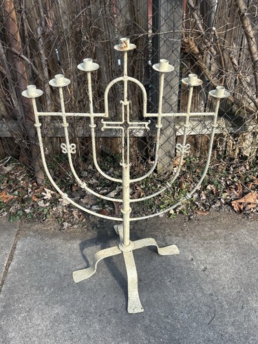 Antique large wroght iron - large,