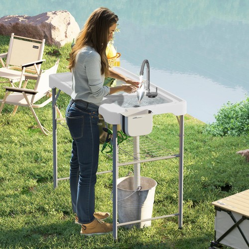 Folding fish cleaning table - folding,