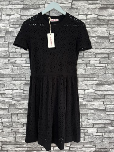 See chloé black cutwork - black,