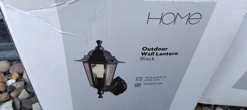 Outdoor wall lantern - lantern, x2