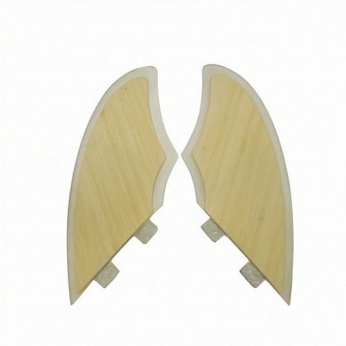 Bamboo surfboard fin - bamboo,