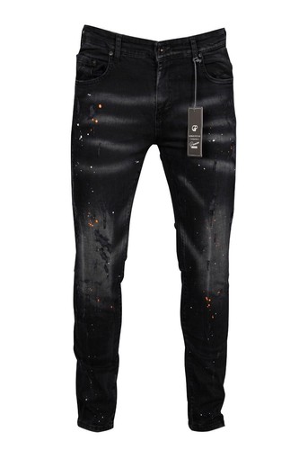 Mens jeans patchwork - jeans, paint