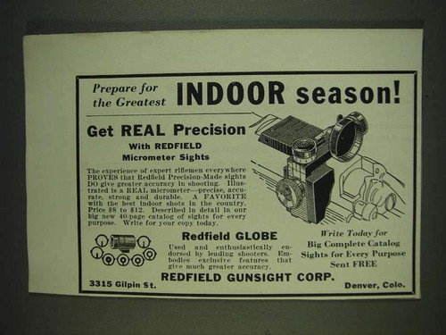 1934 redfield micrometer and - 1934,