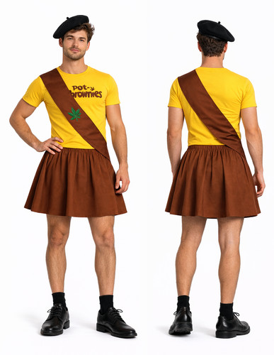 Adults pot brownie girl - girl, scout