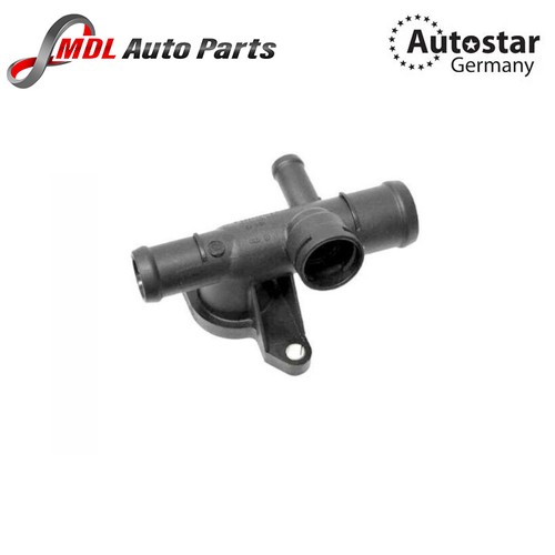 Coolant flange pipe - flange,