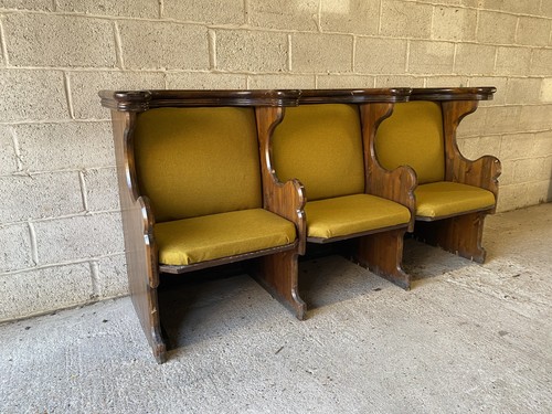 Reclaimed church choir stall - reclaimed,