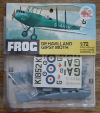 DE HAVLLAND GIPSY MOTH , 1/72