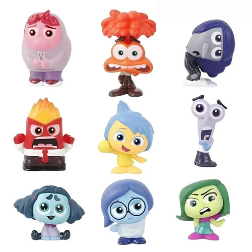 Inside out anxiety 9pcs - inside,