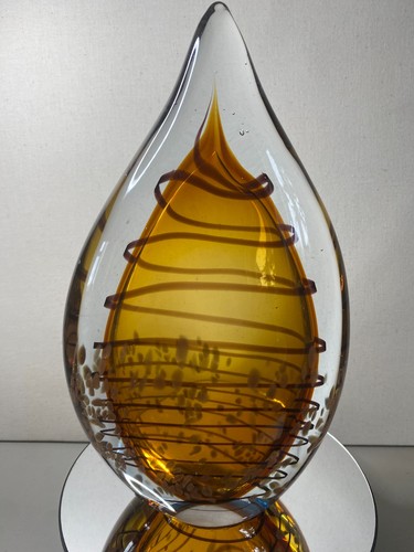 Murano glass hand blown heavy - hand,