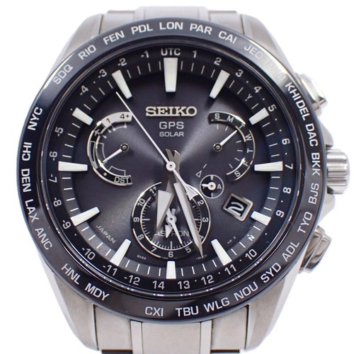 Seiko astron men black - men's,