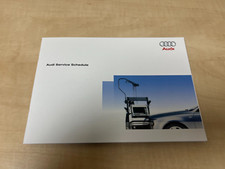 AUDI A4 SERVICE BOOK TFSI TDI S LINE SPORT SE TECHNIK Not Owners Handbook Manual