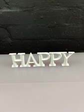 POSH GRAFFITI White HAPPY