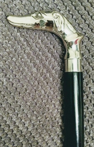 Silver dog handle - silver,