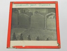 Antique Glass Magic Lantern Slide Poet Wordsworth Grave Stone St Oswalds Church