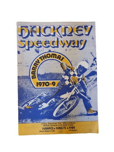 Hackney speedway hawks - speedway, v