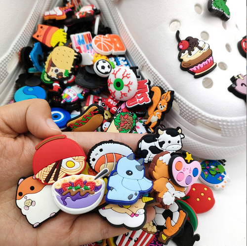 100pc croc charms mega - 20/40/100pc,