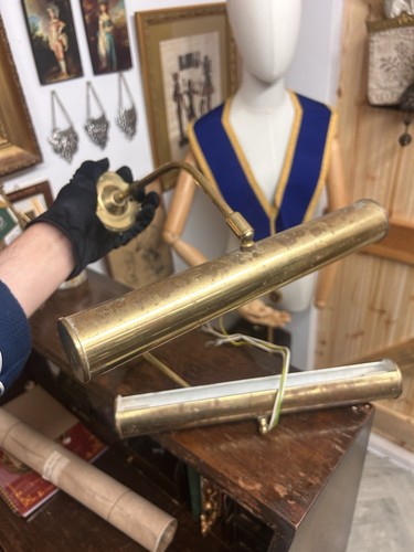 Vintage pair brass - of,
