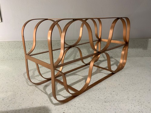 Bottle wine rack - 6, rose