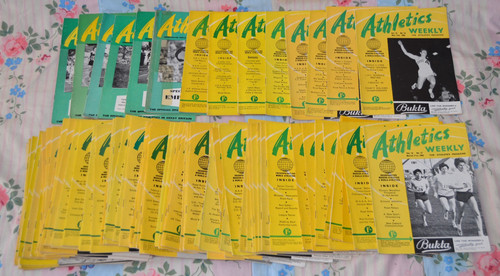 Athletics weekly magazine - x,