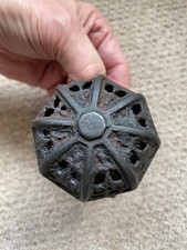 Antique cast iron Door Knob Vintage Old
