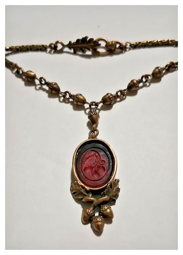 Extasia necklace acorn - extasia,