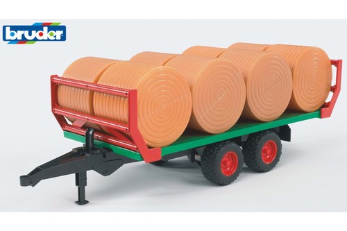 Bruder bale transport - transport, trailer