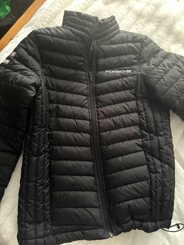 Porsche men black quilted - porsche,