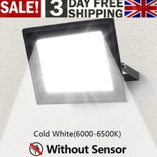 LED Flood Light Cool White 50W Floodlight Spotlight Outdoor Garden Lamp UK