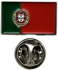 Country Flag Pin Badge Metal