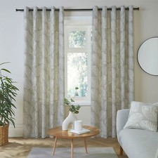 Eyelet Curtains 100% Cotton