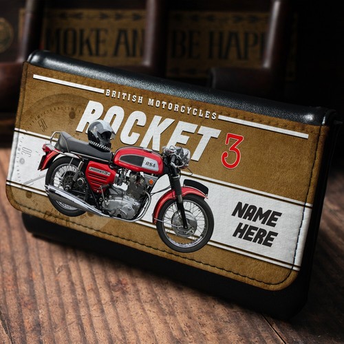 Personalised bsa tobacco pouch - tobacco,
