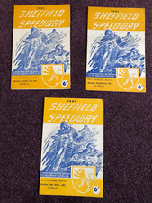 Speedway programmes x 3