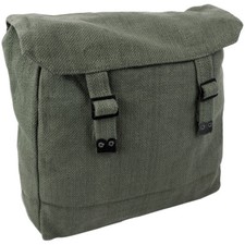 HIGHLANDER LARGE WEB BACKPACK HUNTING COTTON PACK VINTAGE CANVAS RUCKSACK OLIVE