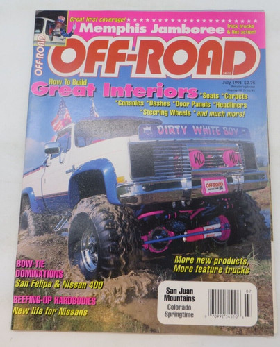 Off road magazine july - magazine, 1991