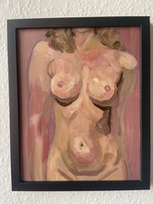 Painting Of Nude Female Woman