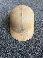 Vintage Everoak Corker Motorcycle Scooter Crash Helmet Peaked