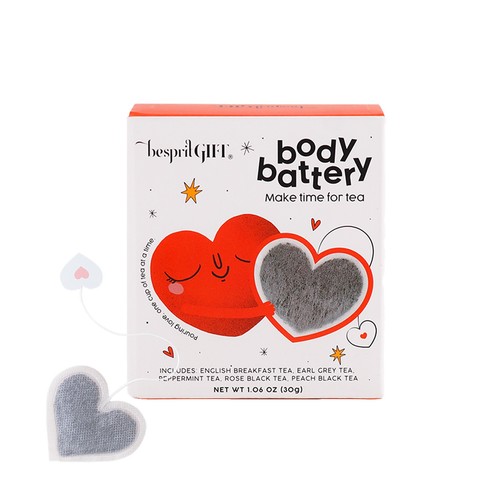 Count heart tea bags - 20,
