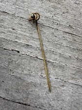 Antique Gold Tone Knotted Fire