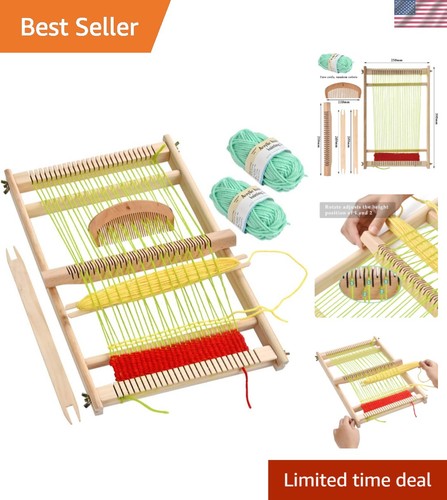 Wooden weaving loom - weaving,