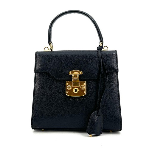 Gucci grained hand bag - gucci, key