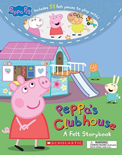 Peppa clubhouse a - clubhouse:, felt