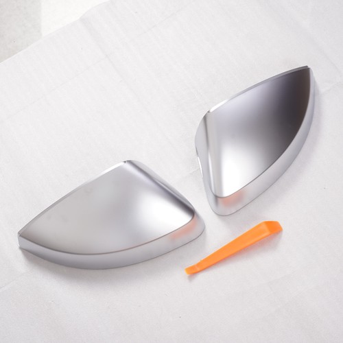 Silver side view mirror cover - silver,