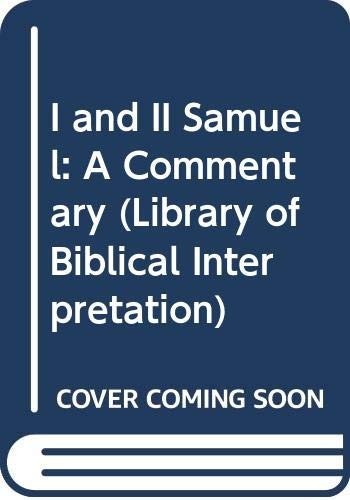 Samuel a commentary - ii, samuel: