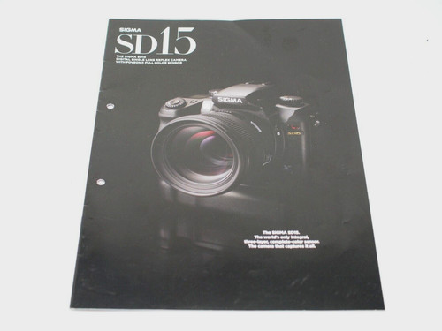Sigma sd15 digital camera - sigma,