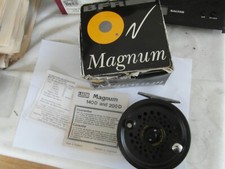 excellent leeda BFR magnum 200D salmon fly fishing reel 4" disc drag boxed etc .