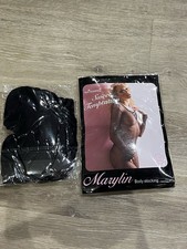 Ann Summers Marylin Black Crotchless Fishnet Body Stocking One Size FREE POSTAGE
