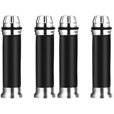  2 Pairs Motorcycle Hand Grips Motorbike Set Handlebar Accessories