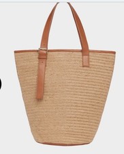 whistles Ottie Jute Tote Bag