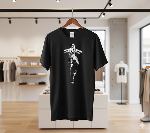 Vintage rock singer dancing - rock,